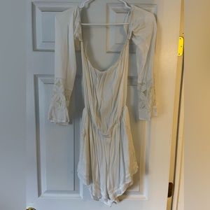 Off the shoulder romper